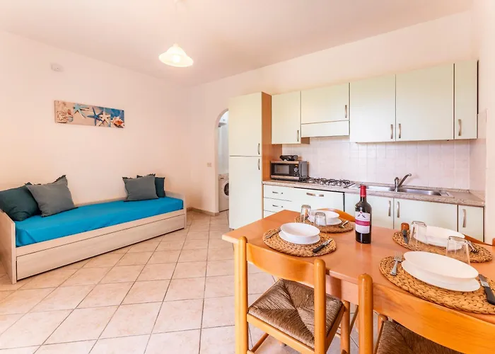 Isa-apartments With Air Conditioning And External Outdoor Space In Budoni, At Only 300 M From The 3* Budoni